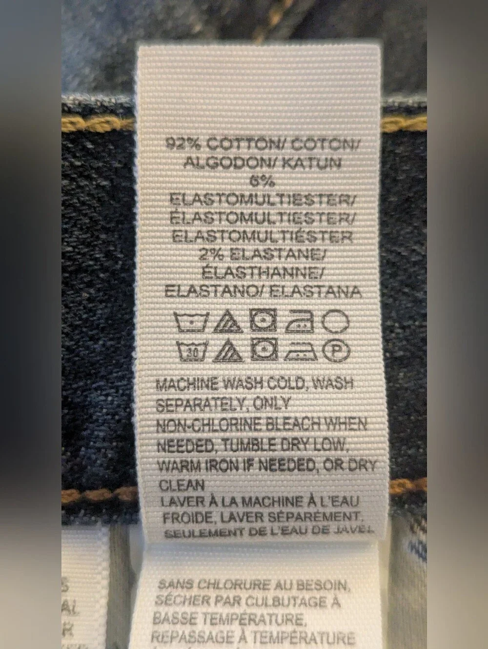 Lucky Brand Light Wash 363 Vintage Straight Candiani Fabric Jeans Size W 38 L 30